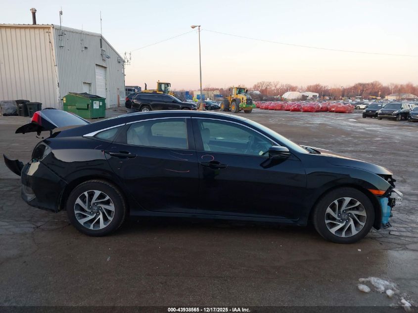 2017 Honda Civic Ex VIN: 19XFC2F76HE057050 Lot: 43938565