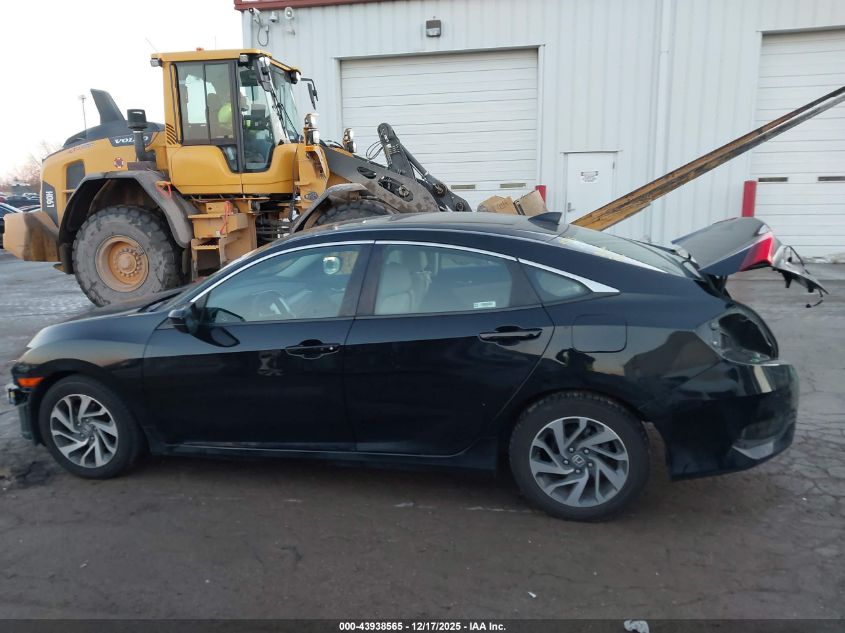 2017 Honda Civic Ex VIN: 19XFC2F76HE057050 Lot: 43938565