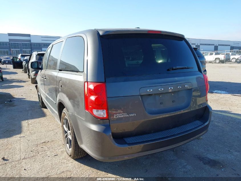 2015 Dodge Grand Caravan Se VIN: 2C4RDGBG4FR570693 Lot: 43938566