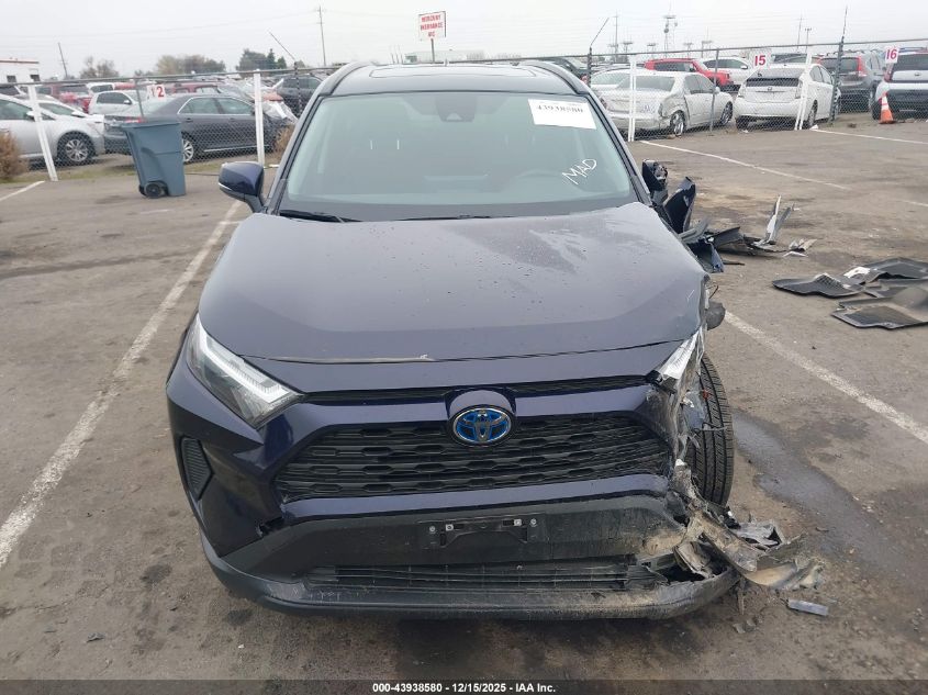 2023 Toyota Rav4 Hybrid Xle VIN: JTMRWRFV3PD197875 Lot: 43938580