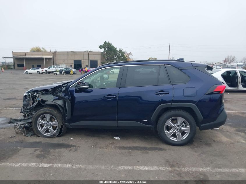 2023 Toyota Rav4 Hybrid Xle VIN: JTMRWRFV3PD197875 Lot: 43938580