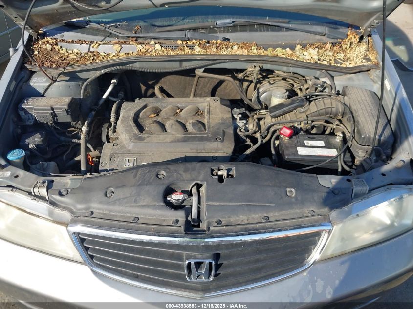 2001 Honda Odyssey Ex VIN: 2HKRL186X1H550095 Lot: 43938583