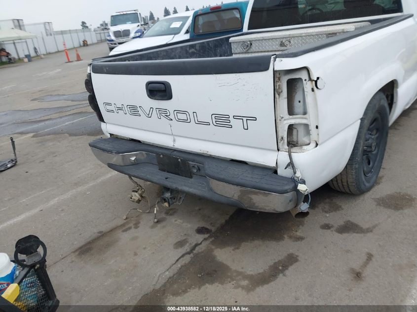 2001 GMC Sierra 1500 Sl VIN: 1GTEC14V01Z189223 Lot: 43938582