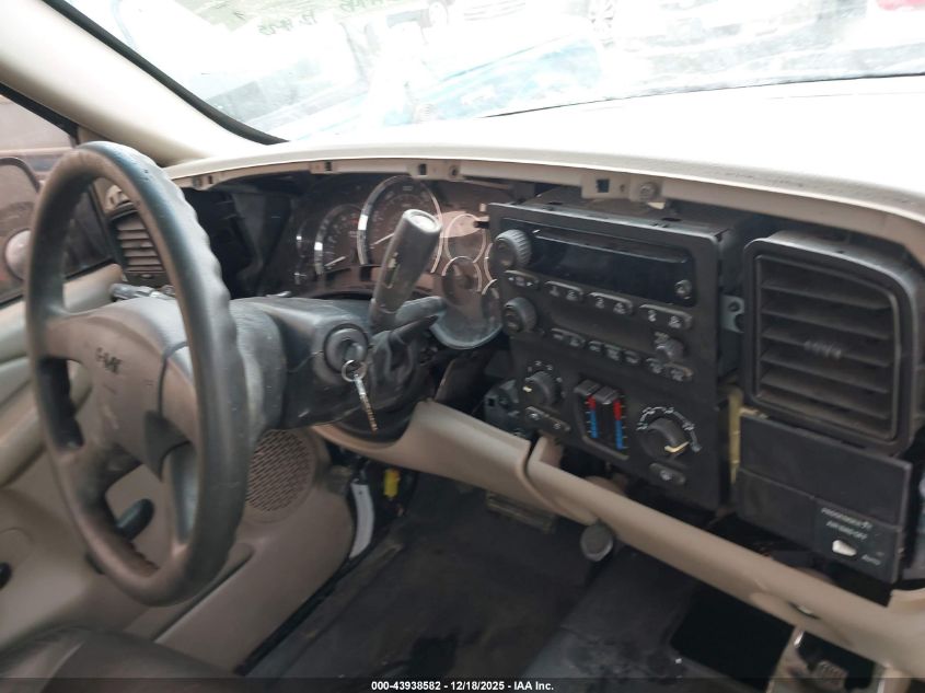 2001 GMC Sierra 1500 Sl VIN: 1GTEC14V01Z189223 Lot: 43938582