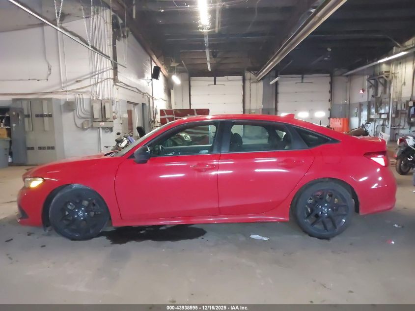 2022 Honda Civic Sport VIN: 2HGFE2F54NH547061 Lot: 43938595