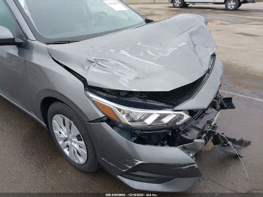 2023 Nissan Sentra S Xtronic Cvt VIN: 3N1AB8BV6PY304863 Lot: 43938600