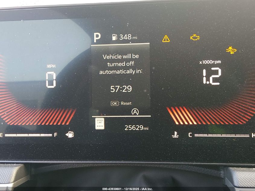 2025 Kia K5 Lxs VIN: KNAG24J78S5306734 Lot: 43938601