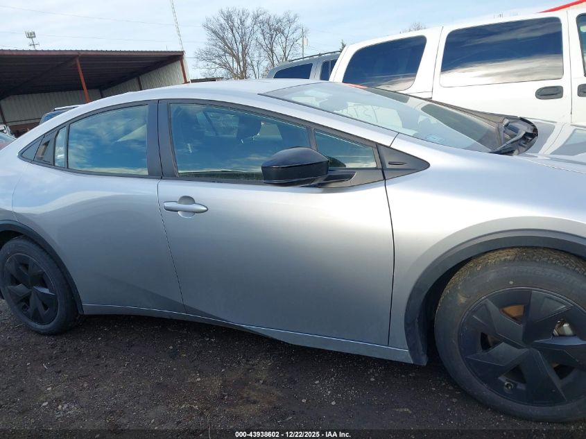 2025 Toyota Prius Le VIN: JTDACAAU3S3054560 Lot: 43938602