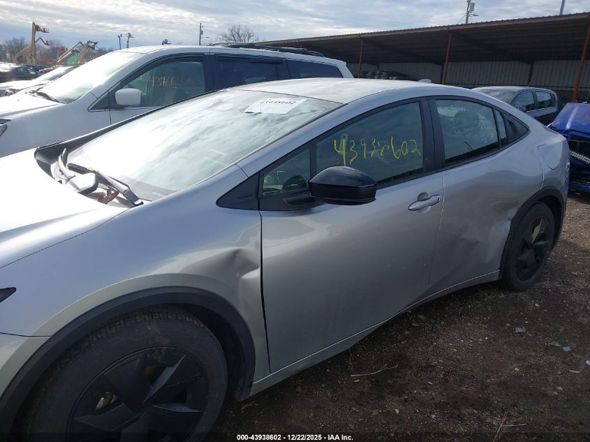 2025 Toyota Prius Le VIN: JTDACAAU3S3054560 Lot: 43938602