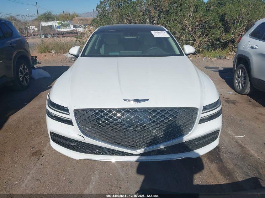 2023 Genesis G80 2.5T Rwd VIN: KMTGB4SC8PU145007 Lot: 43938614