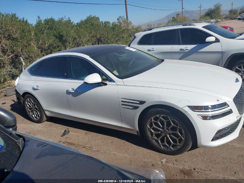 2023 Genesis G80 2.5T Rwd VIN: KMTGB4SC8PU145007 Lot: 43938614