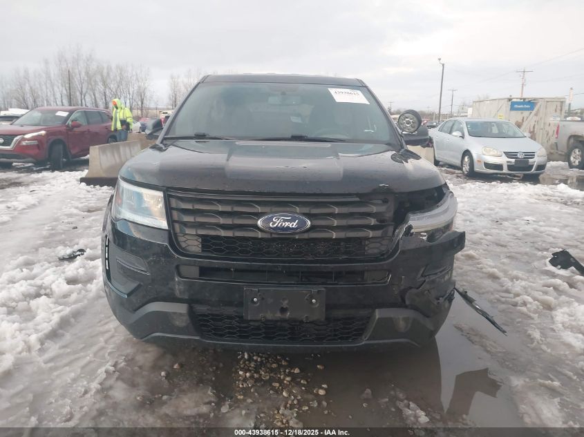 2017 Ford Utility Police Interceptor VIN: 1FM5K8AR7HGC34579 Lot: 43938615