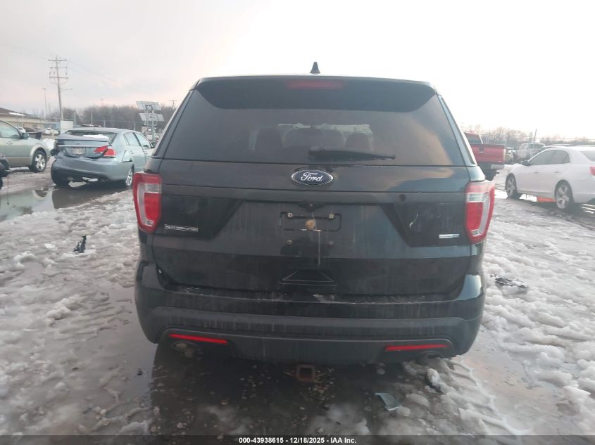 2017 Ford Utility Police Interceptor VIN: 1FM5K8AR7HGC34579 Lot: 43938615