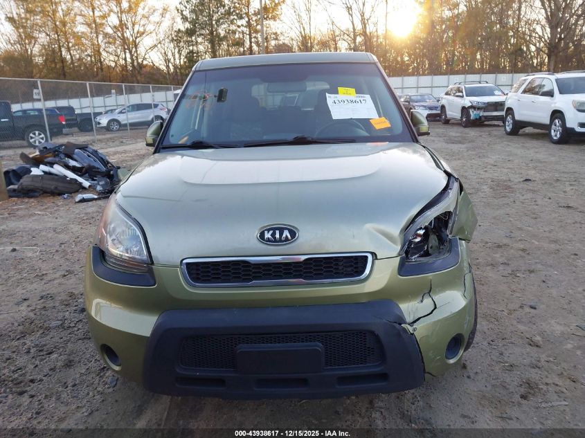 2010 Kia Soul + VIN: KNDJT2A22A7076447 Lot: 43938617