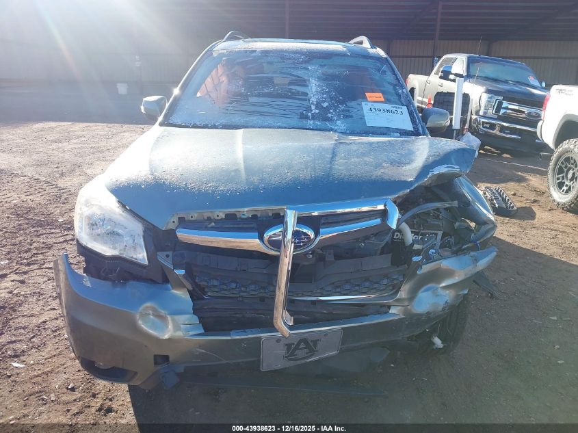 2016 Subaru Forester 2.5I Touring VIN: JF2SJAXCXGH530047 Lot: 43938623