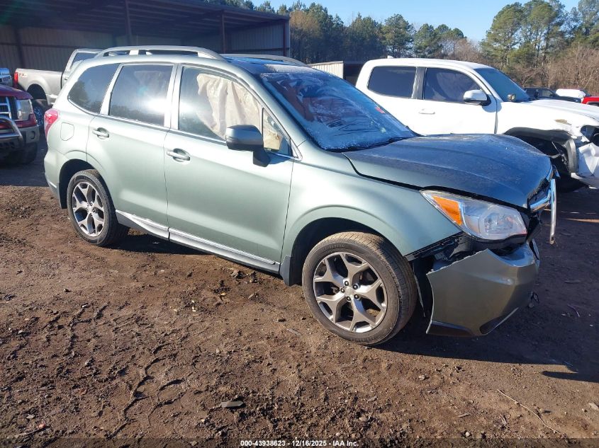 2016 Subaru Forester 2.5I Touring VIN: JF2SJAXCXGH530047 Lot: 43938623