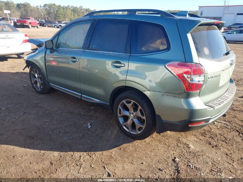 2016 Subaru Forester 2.5I Touring VIN: JF2SJAXCXGH530047 Lot: 43938623