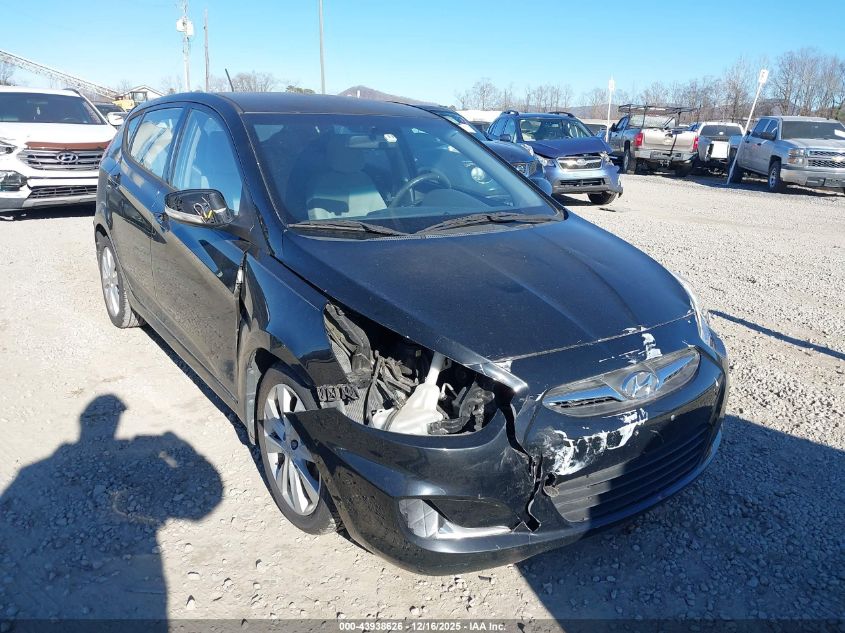 2014 Hyundai Accent Se VIN: KMHCU5AE9EU153139 Lot: 43938626