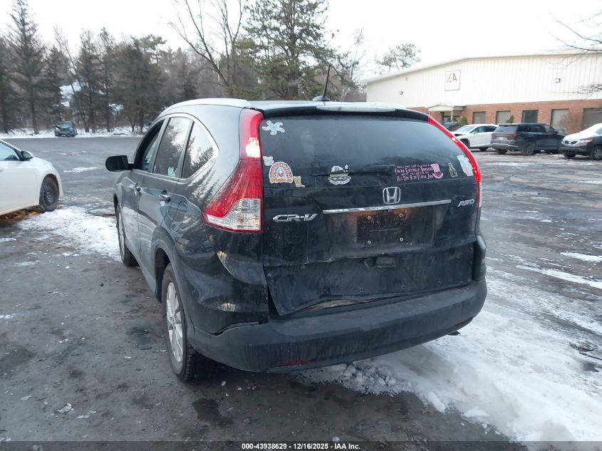 2013 Honda Cr-V Ex-L VIN: 2HKRM4H76DH649055 Lot: 43938629