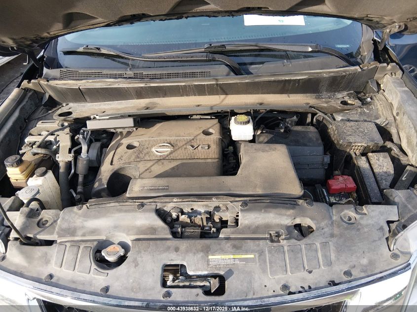 2016 Nissan Pathfinder Sl VIN: 5N1AR2MN0GC656201 Lot: 43938632