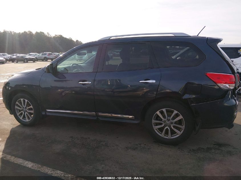 2016 Nissan Pathfinder Sl VIN: 5N1AR2MN0GC656201 Lot: 43938632