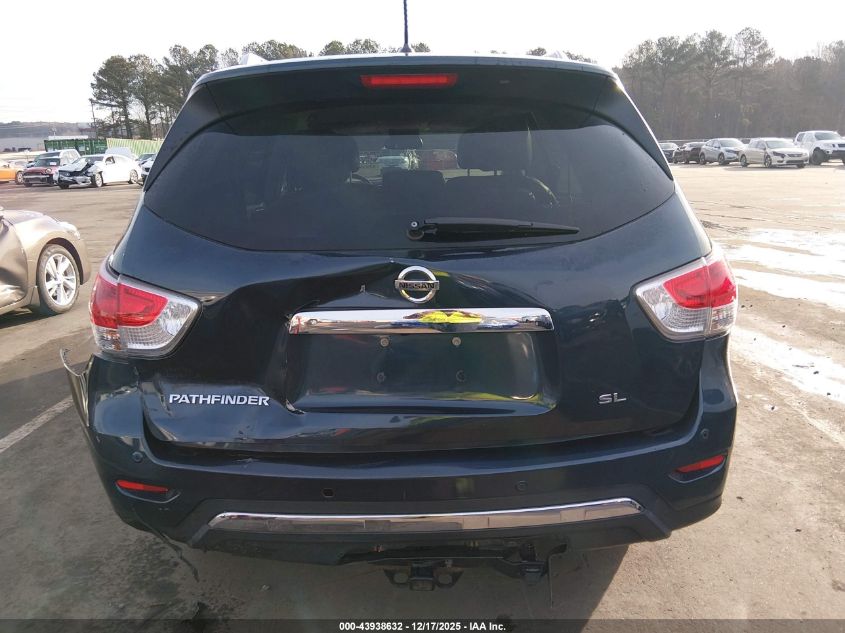 2016 Nissan Pathfinder Sl VIN: 5N1AR2MN0GC656201 Lot: 43938632