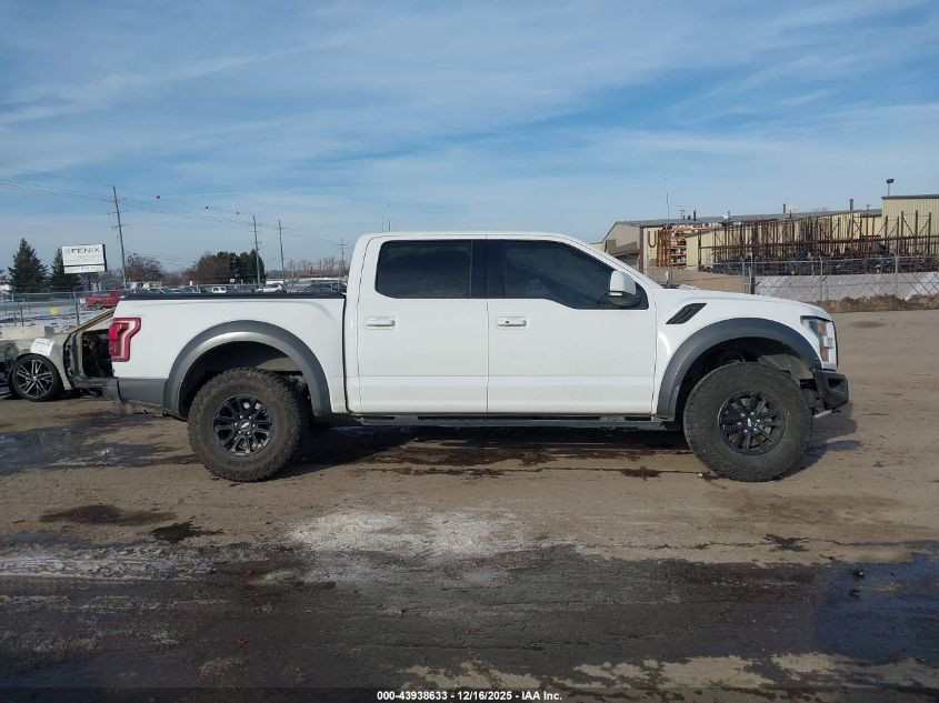 2018 Ford F-150 Raptor VIN: 1FTFW1RG6JFB98726 Lot: 43938633