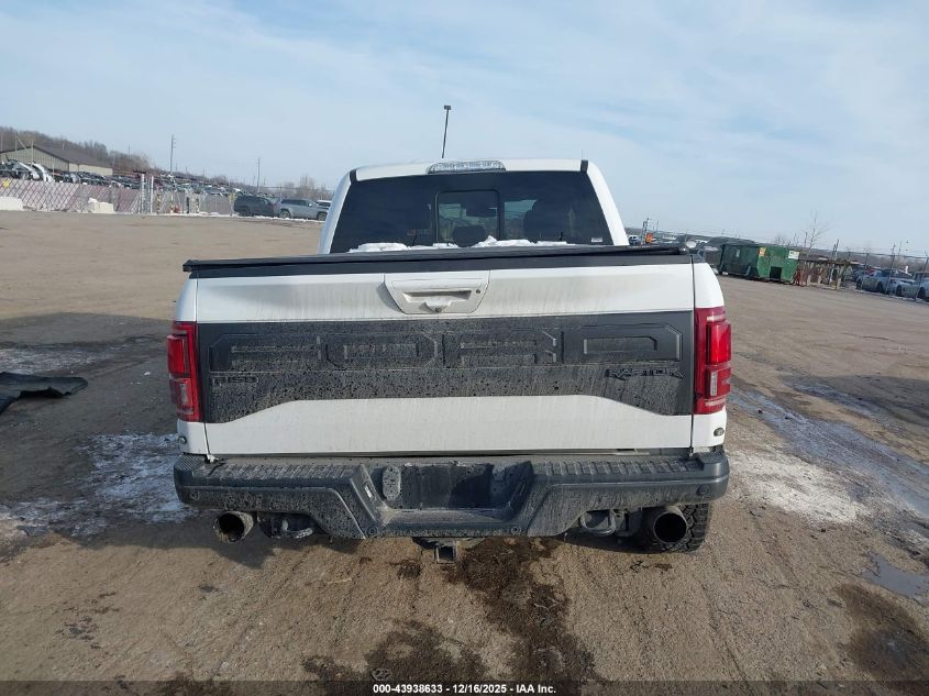 2018 Ford F-150 Raptor VIN: 1FTFW1RG6JFB98726 Lot: 43938633