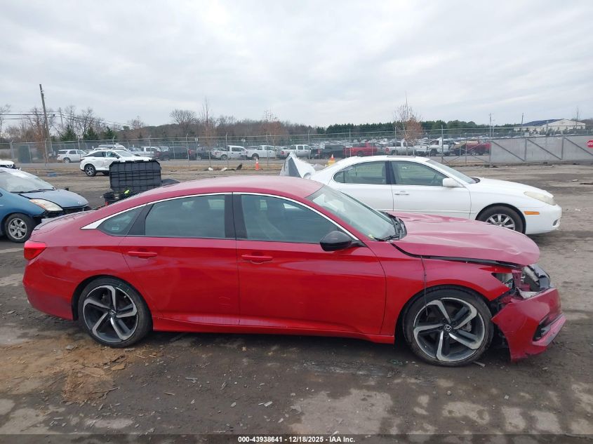 2021 Honda Accord Sport VIN: 1HGCV1F3XMA063288 Lot: 43938641