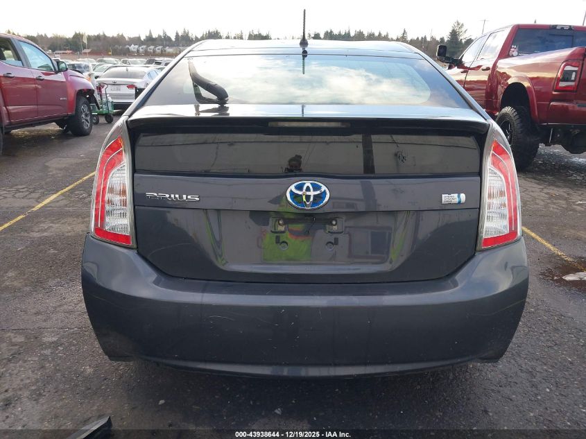 2015 Toyota Prius Two VIN: JTDKN3DU5F1984046 Lot: 43938644