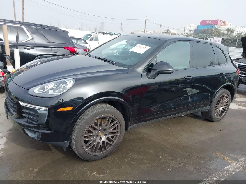 2017 Porsche Cayenne Platinum Edition VIN: WP1AA2A24HKA82505 Lot: 43938652
