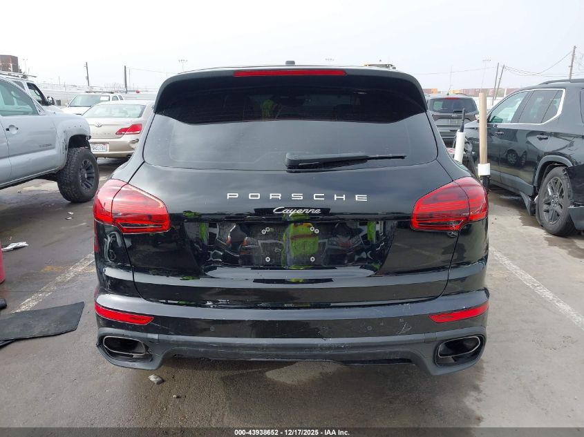 2017 Porsche Cayenne Platinum Edition VIN: WP1AA2A24HKA82505 Lot: 43938652