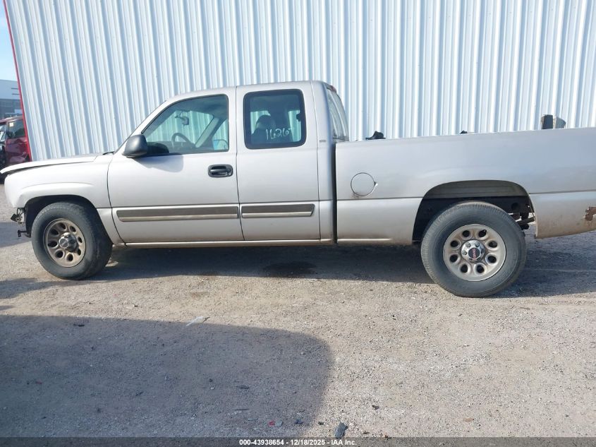 2005 Chevrolet Silverado 1500 VIN: 1GCEC19XX5Z164605 Lot: 43938654