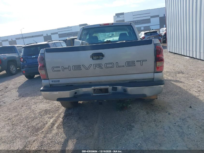 2005 Chevrolet Silverado 1500 VIN: 1GCEC19XX5Z164605 Lot: 43938654