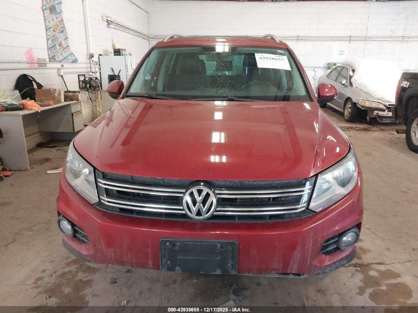 2015 Volkswagen Tiguan Se VIN: WVGBV7AX2FW048082 Lot: 43938655