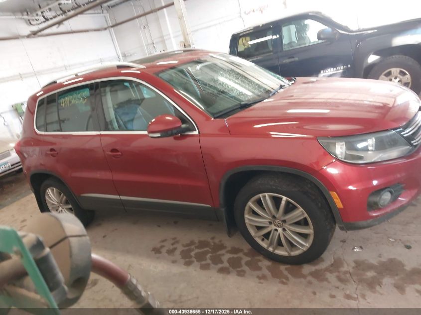 2015 Volkswagen Tiguan Se VIN: WVGBV7AX2FW048082 Lot: 43938655