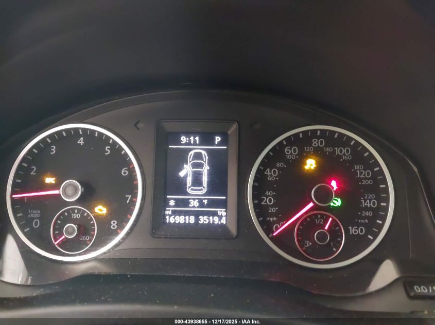 2015 Volkswagen Tiguan Se VIN: WVGBV7AX2FW048082 Lot: 43938655