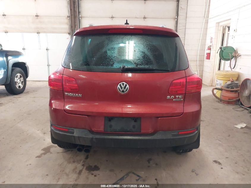 2015 Volkswagen Tiguan Se VIN: WVGBV7AX2FW048082 Lot: 43938655