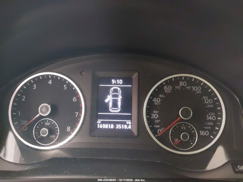 2015 Volkswagen Tiguan Se VIN: WVGBV7AX2FW048082 Lot: 43938655