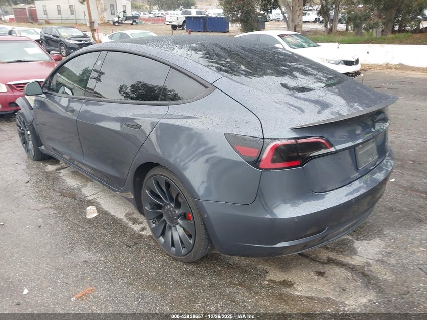 2022 Tesla Model 3 Performance Dual Motor All-Wheel Drive