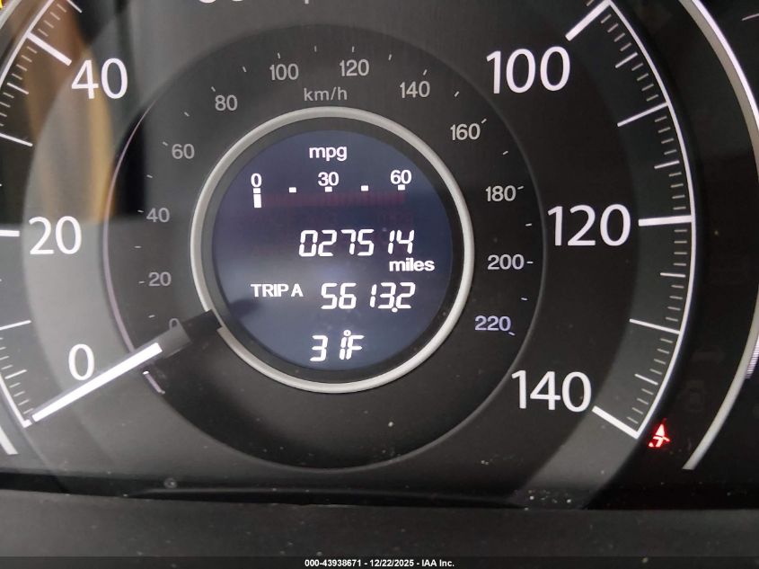 2016 Honda Cr-V Lx VIN: 5J6RM4H30GL083790 Lot: 43938671