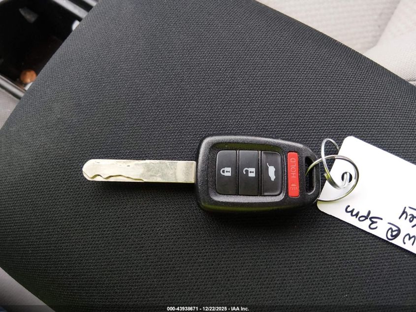 2016 Honda Cr-V Lx VIN: 5J6RM4H30GL083790 Lot: 43938671