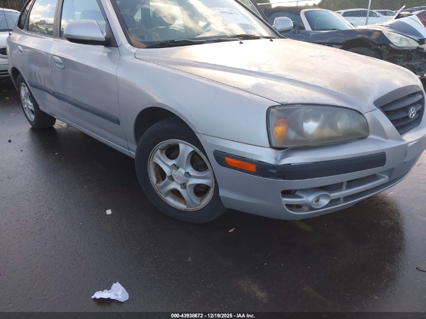 2005 Hyundai Elantra Gls/Gt VIN: KMHDN56D05U139910 Lot: 43938672