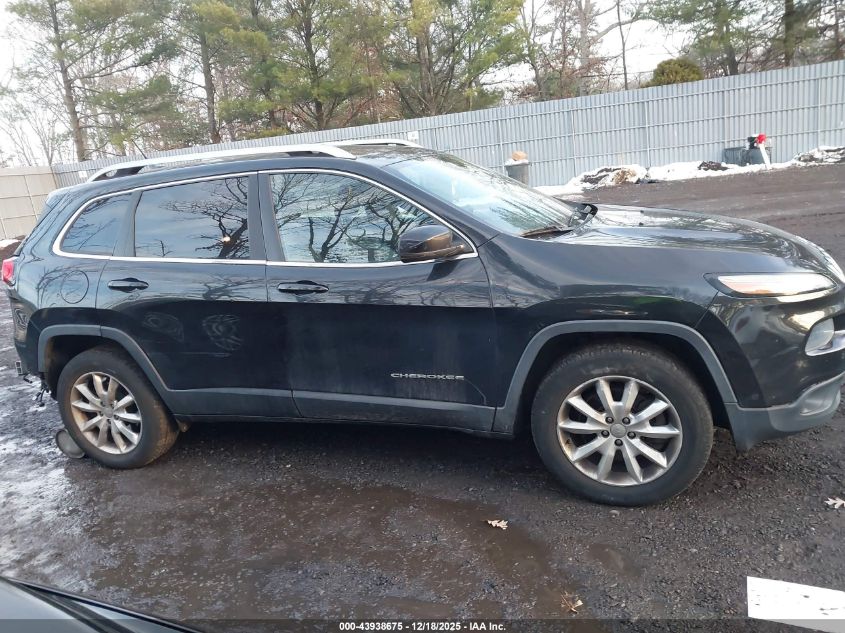 2015 Jeep Cherokee Limited VIN: 1C4PJMDB3FW768785 Lot: 43938675