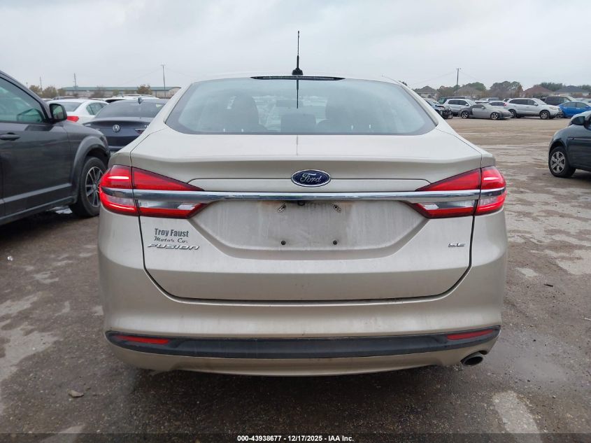 2017 Ford Fusion Se VIN: 3FA6P0H72HR125686 Lot: 43938677