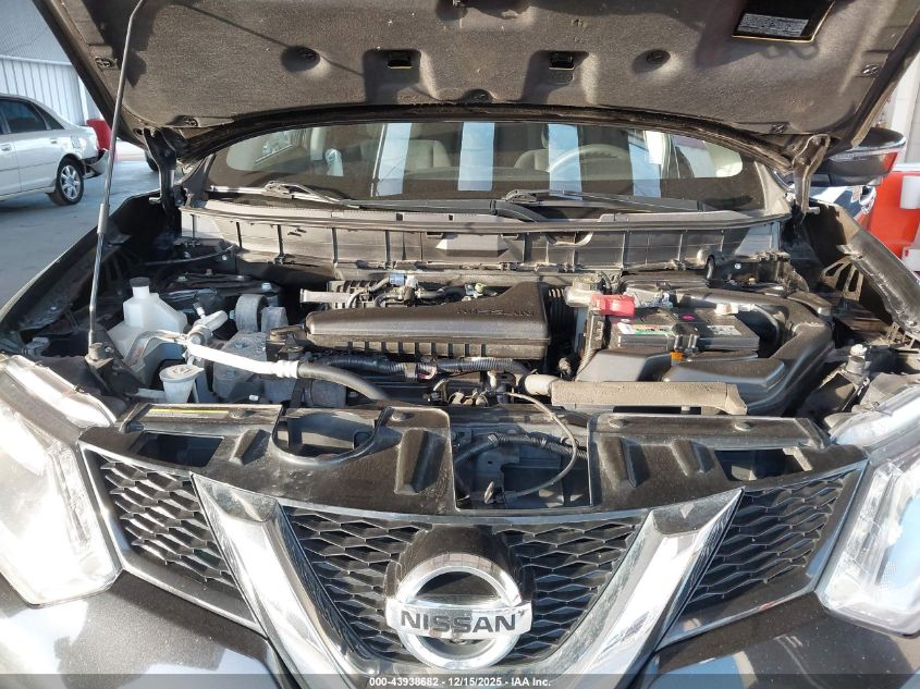 2016 Nissan Rogue Sv VIN: JN8AT2MV6GW154639 Lot: 43938682