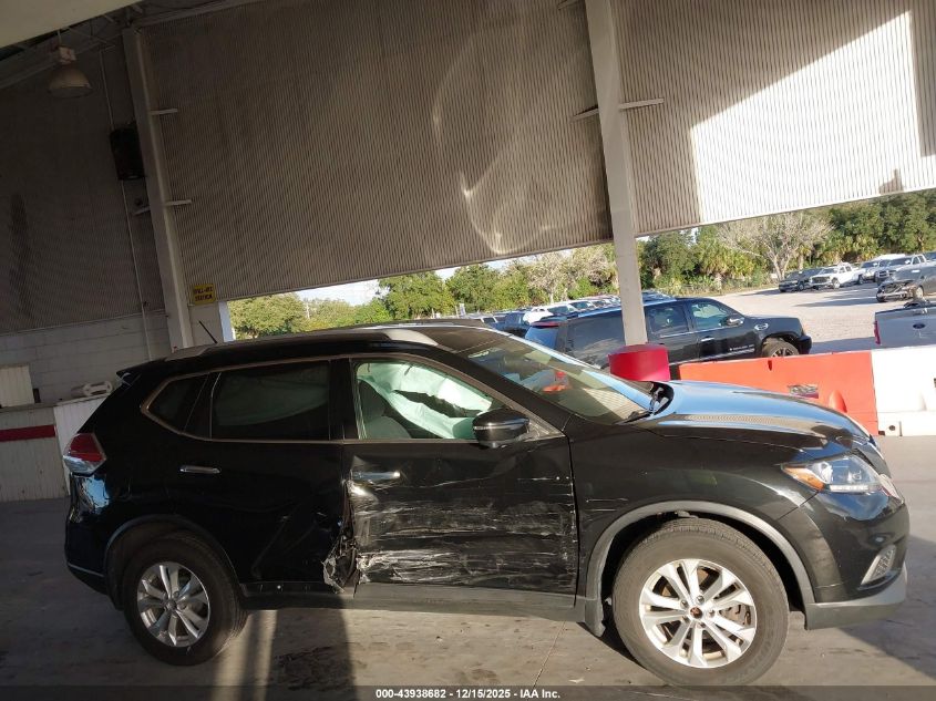 2016 Nissan Rogue Sv VIN: JN8AT2MV6GW154639 Lot: 43938682