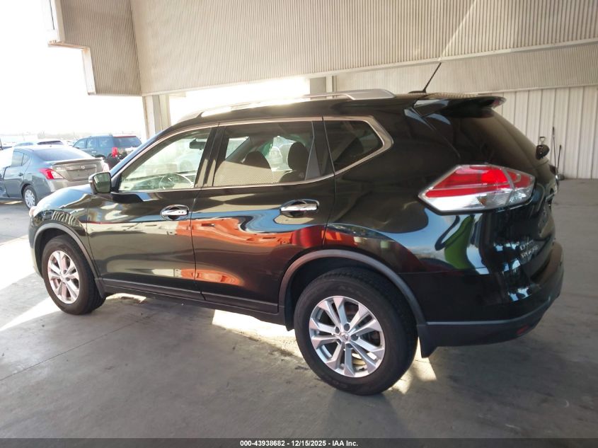 2016 Nissan Rogue Sv VIN: JN8AT2MV6GW154639 Lot: 43938682