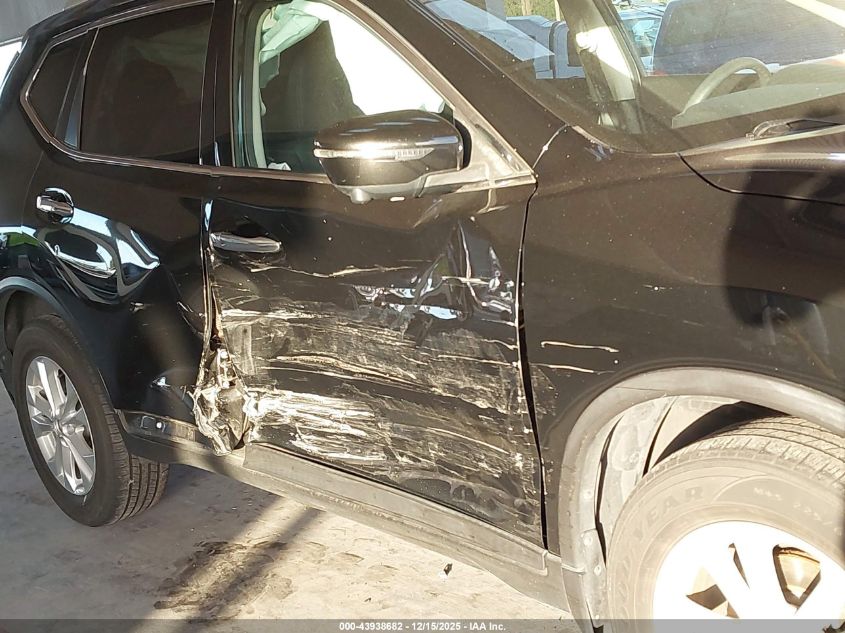 2016 Nissan Rogue Sv VIN: JN8AT2MV6GW154639 Lot: 43938682