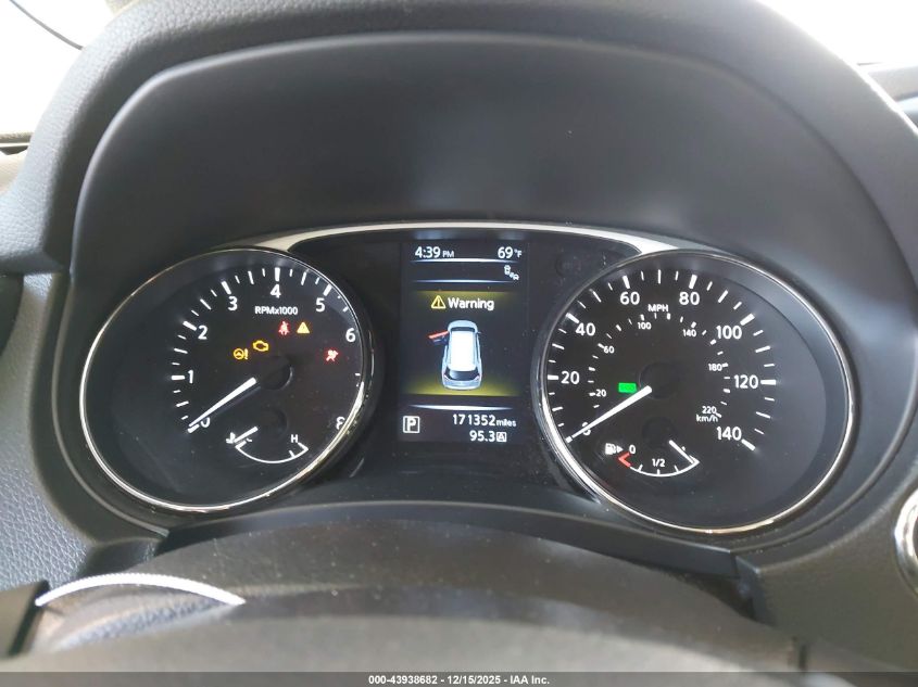 2016 Nissan Rogue Sv VIN: JN8AT2MV6GW154639 Lot: 43938682